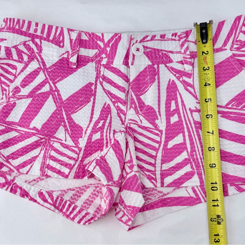 Lilly Pulitzer The Walsh Shorts in Capri Pink Yacht Sea Size 4 - Picture 4 of 6